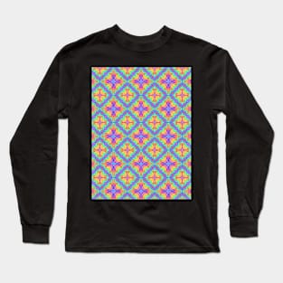 Neon Kaleidoscope Long Sleeve T-Shirt